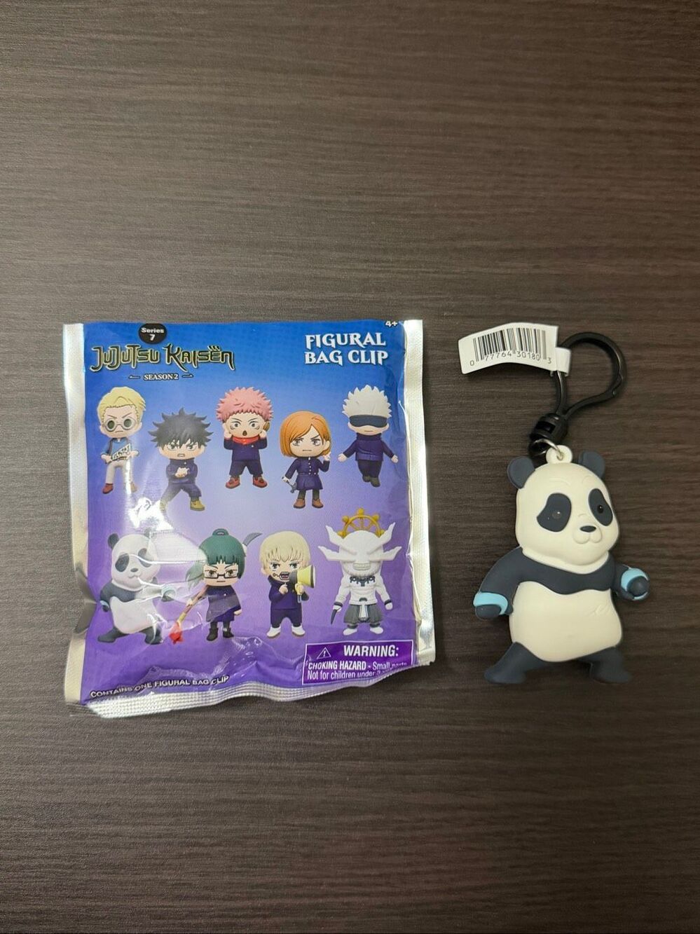 Jujutsu Kaisen Series 7 Blind Bag Clip Keychain - Panda